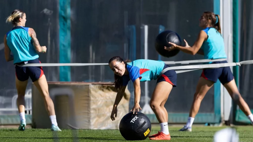 El menú oculto del Barça femenino que las convierte en máquinas de resistencia 2 Moncloa La constancia como pieza fundamental del éxito