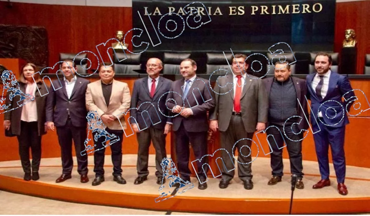 Ábalos y Aldama en su viaje a México.
