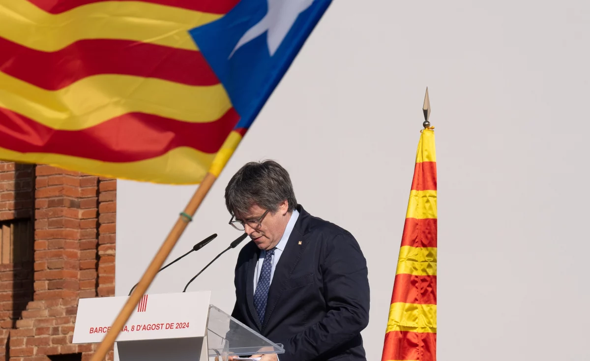 Carles Puigdemont, líder de Junts, expresidente de la Generalitat y prófugo de la Justicia española (Fuente: Agencias)