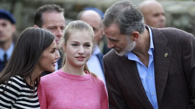 Los Reyes de España protegen el futuro de Leonor 
