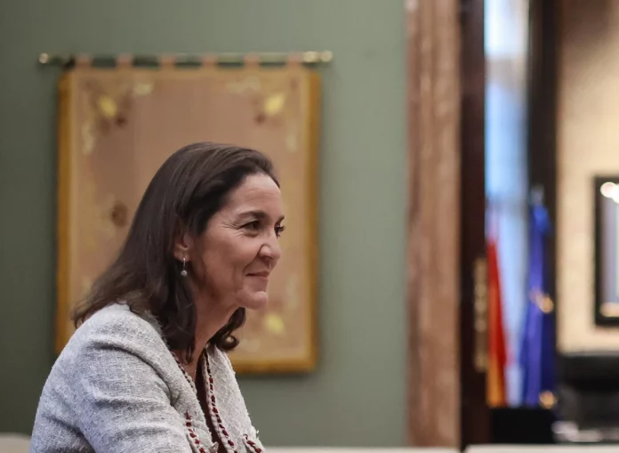 Reyes Maroto, líder del PSOE en la ciudad de Madrid, acorralada por Aldama