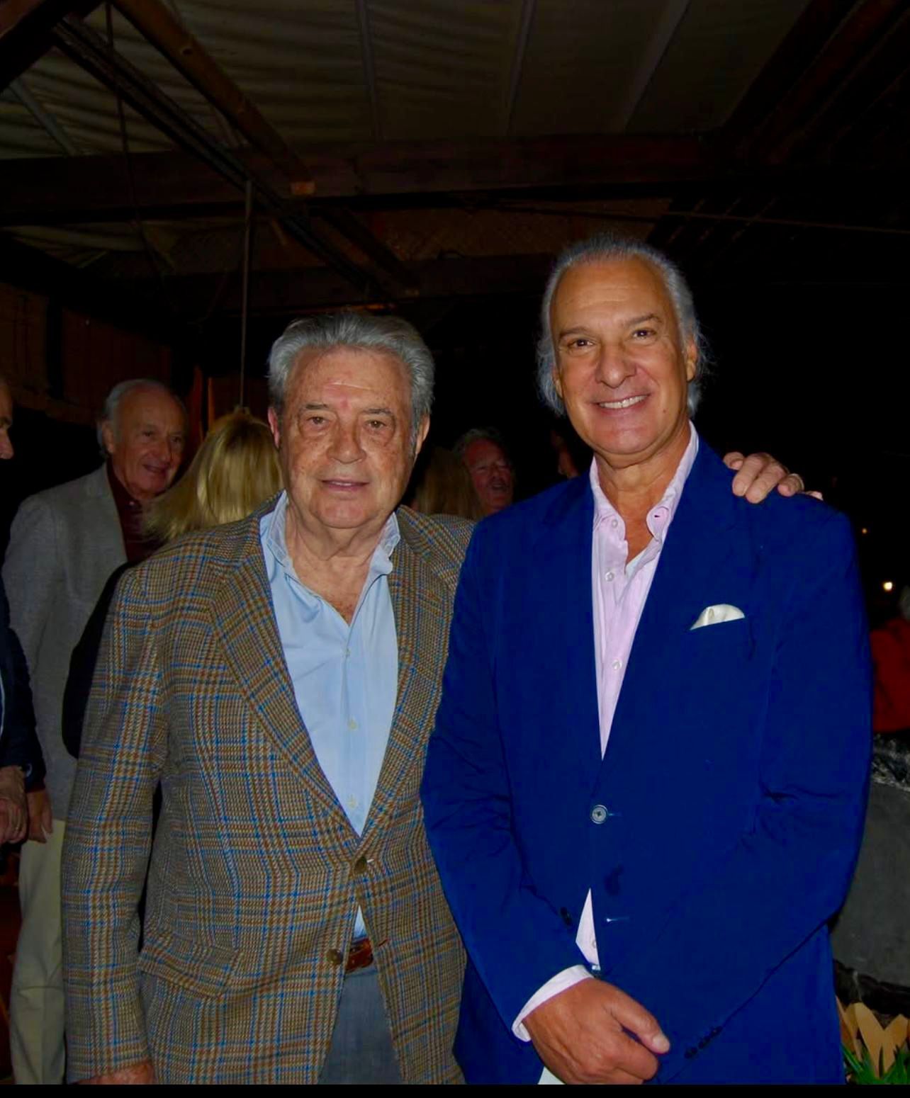 El duque de Sevilla Francisco de Borbn con el doctor Manuel de la Pea Moncloa