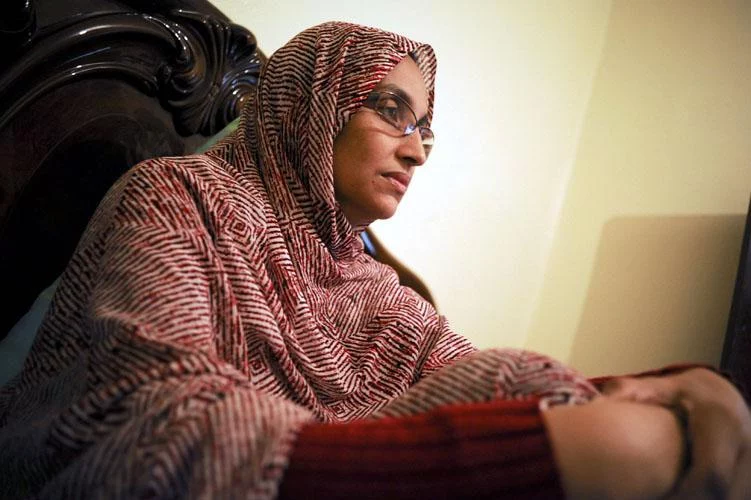 El Polisario acepta que los saharauis accedan al DNI español 2 Moncloa EuropaPress 3438896 activista saharaui aminetu haidar Moncloa