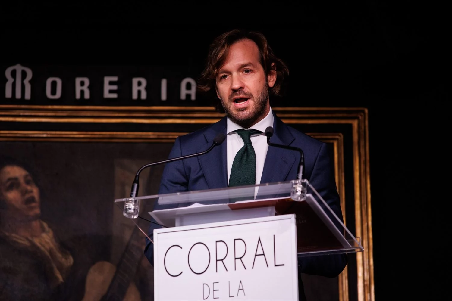 Rosauro Varo durante unos premios. EUROPA PRESS
