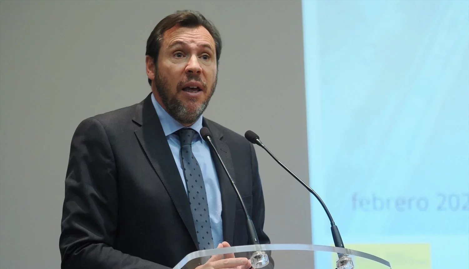 Óscar Puente, ministro de Transportes. EP