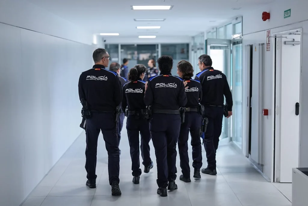 La Policía Municipal de Madrid normaliza el 'táser' para resolver situaciones de riesgo 2 Moncloa EuropaPress 6278538 miembros policia municipal renovada sede calle plomo Moncloa