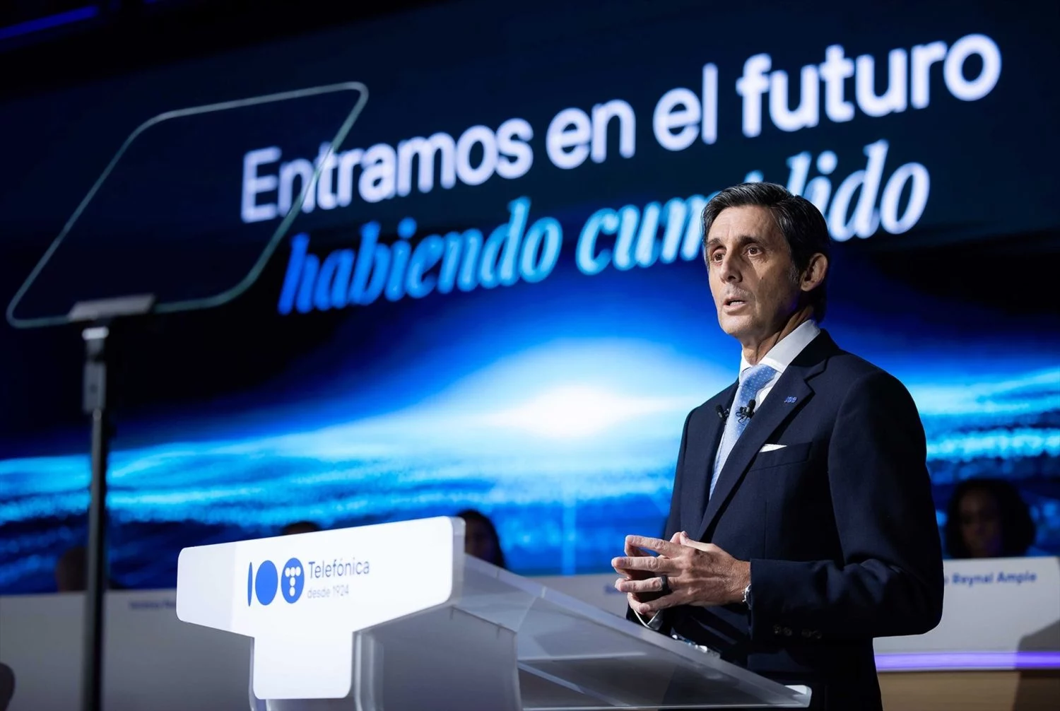 Pallete José María Álvarez-Pallete, presidente de Telefónica hasta este sábado