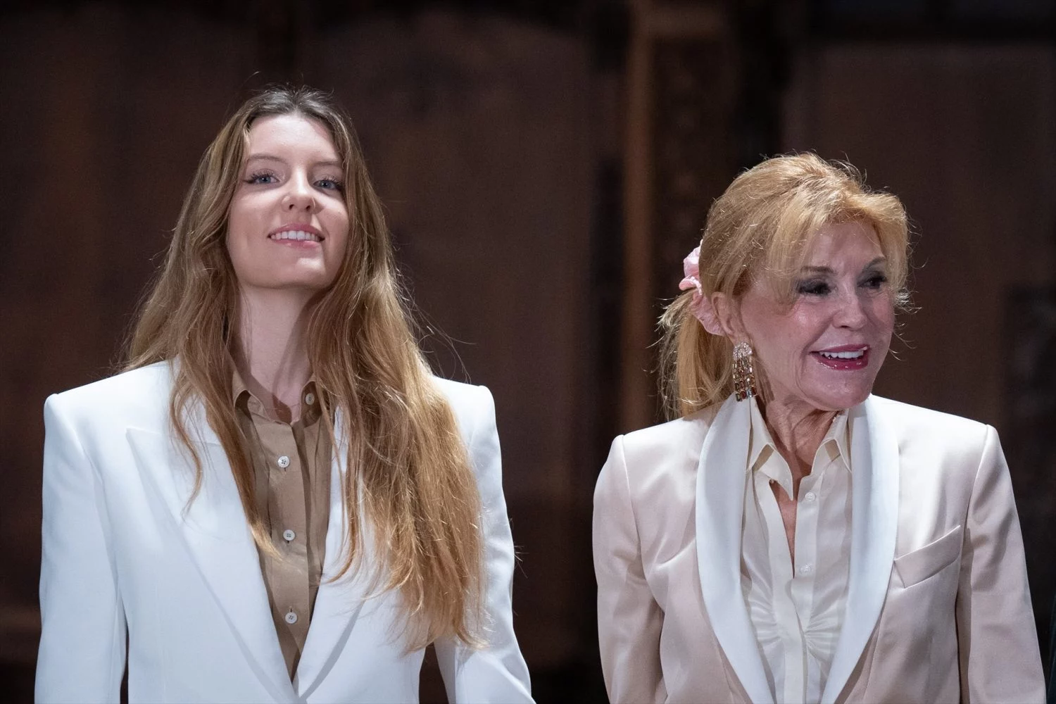 Tita Cervera y su hija Carmen Thyssen/ EP.