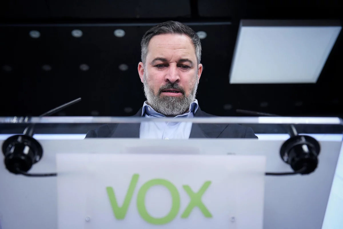 Santiago Abascal, líder de Vox, en al alza tras romper con el PP en las autonomías e imponer la agenda en Valencia