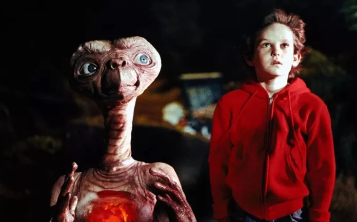 Henry Thomas en E.T. el extraterrestre