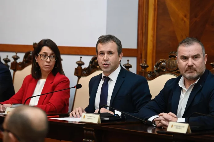 Julio Millán defiende la moción de censura en el Ayuntamiento de Jaén