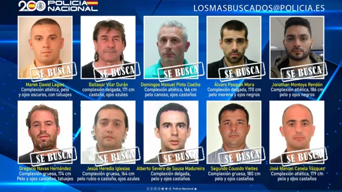 Los 10 fugitivos más buscados