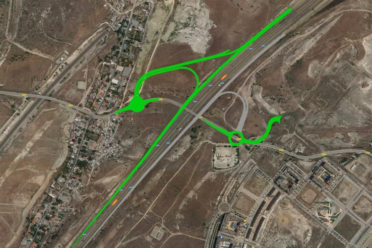 Dos proyectos hacen posible la ampliación de la A-3 entre Rivas y Arganda 3 Moncloa m50avanza mapa situacion1 750x500 1 Moncloa