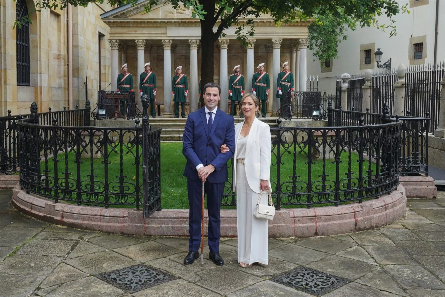 Imanol Pradales y Laura Sáez/ EP.