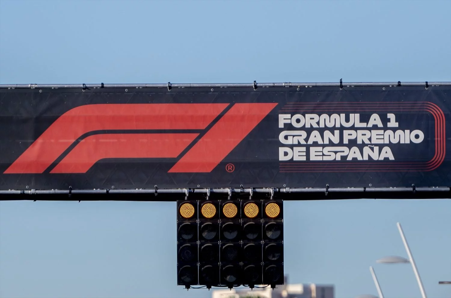 Arco de salida que tendrá el Gran Premio de España de Fórmula 1, en IFEMA Madrid, a 5 de diciembre de 2024, en Madrid (España). Madrid organizará el Gran Premio de España de Fórmula 1 desde 2026 y hasta 2035 (Fuente: Agencias)