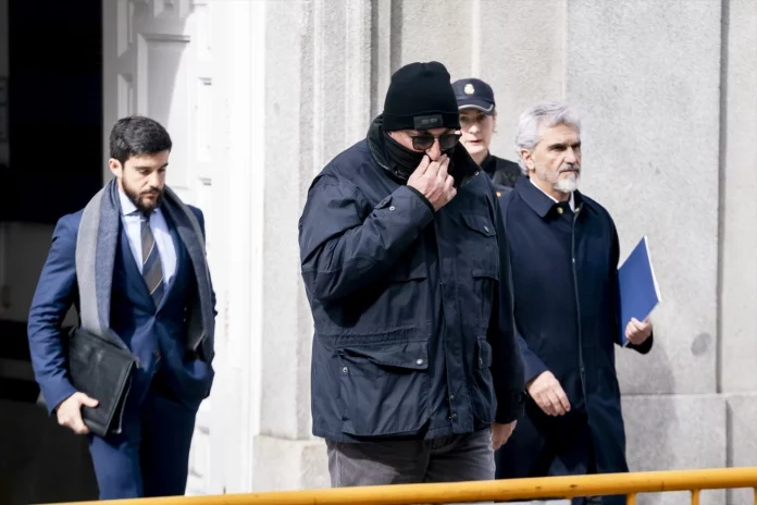 Koldo García saliendo del Supremo. FOTO EUROPA PRESS