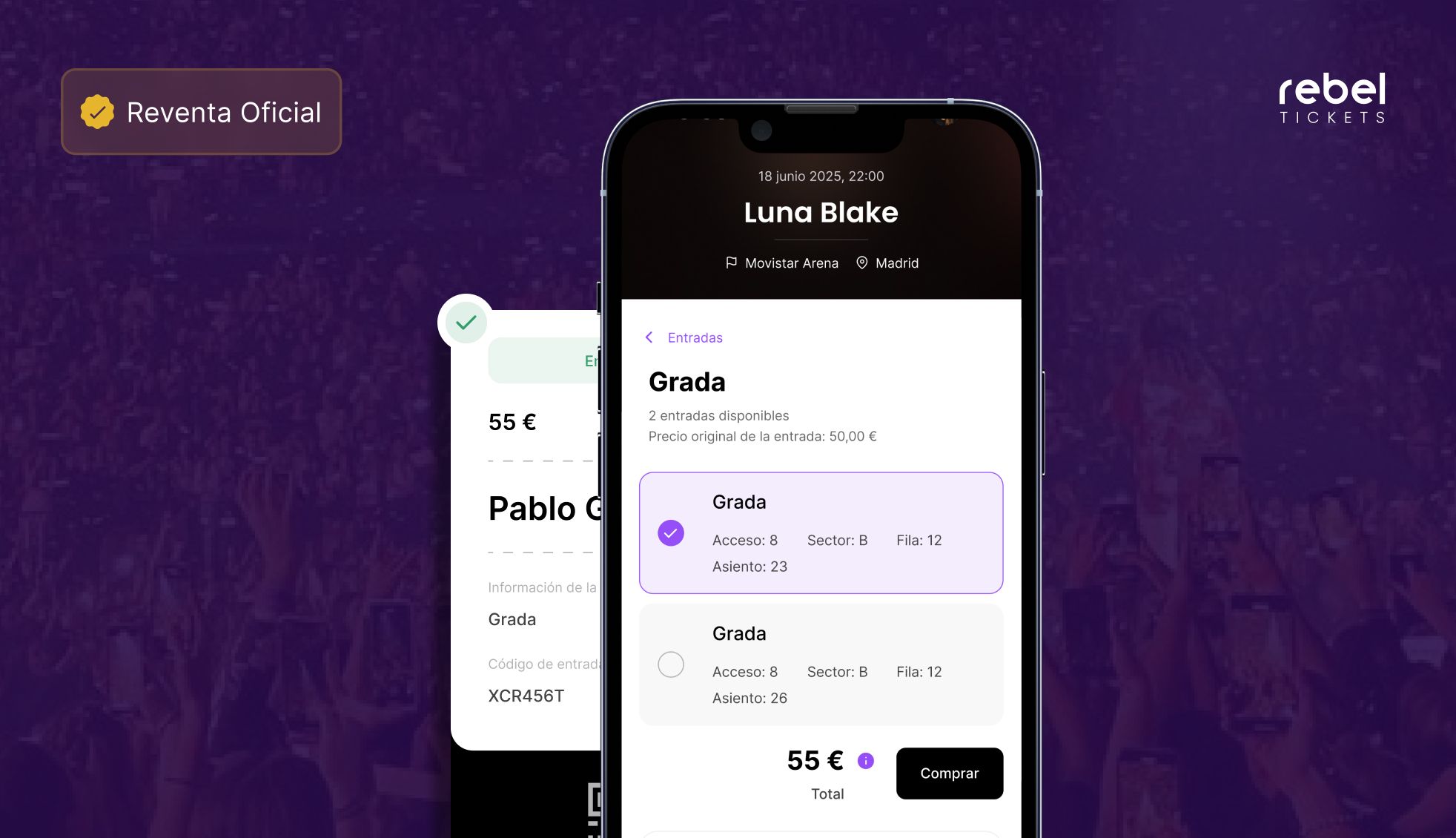 Los promotores de eventos musicales se unen a Rebel Tickets para acabar con las estafas y la especulacin en las entradas Moncloa