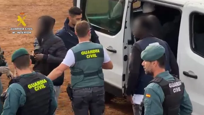 Guardias civiles del GRS en Canarias. FOTO CEDIDA POR LA GUARDIA CIVIL