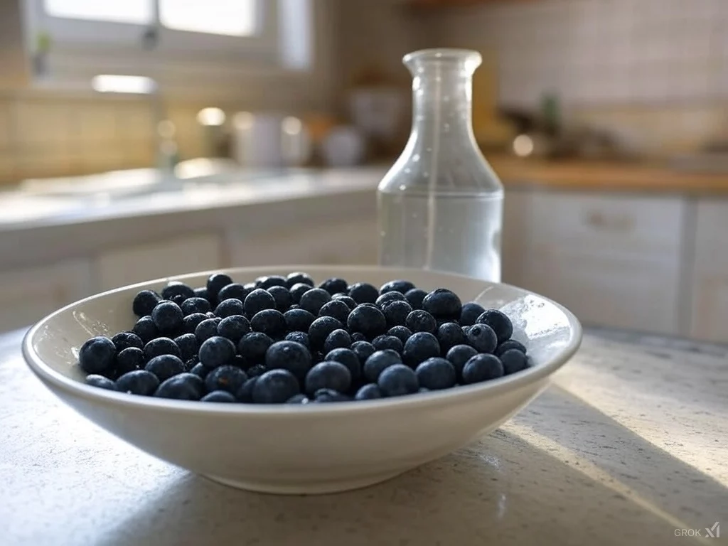 Adiós pesticidas, la mejor forma de limpiar arándanos no es con agua