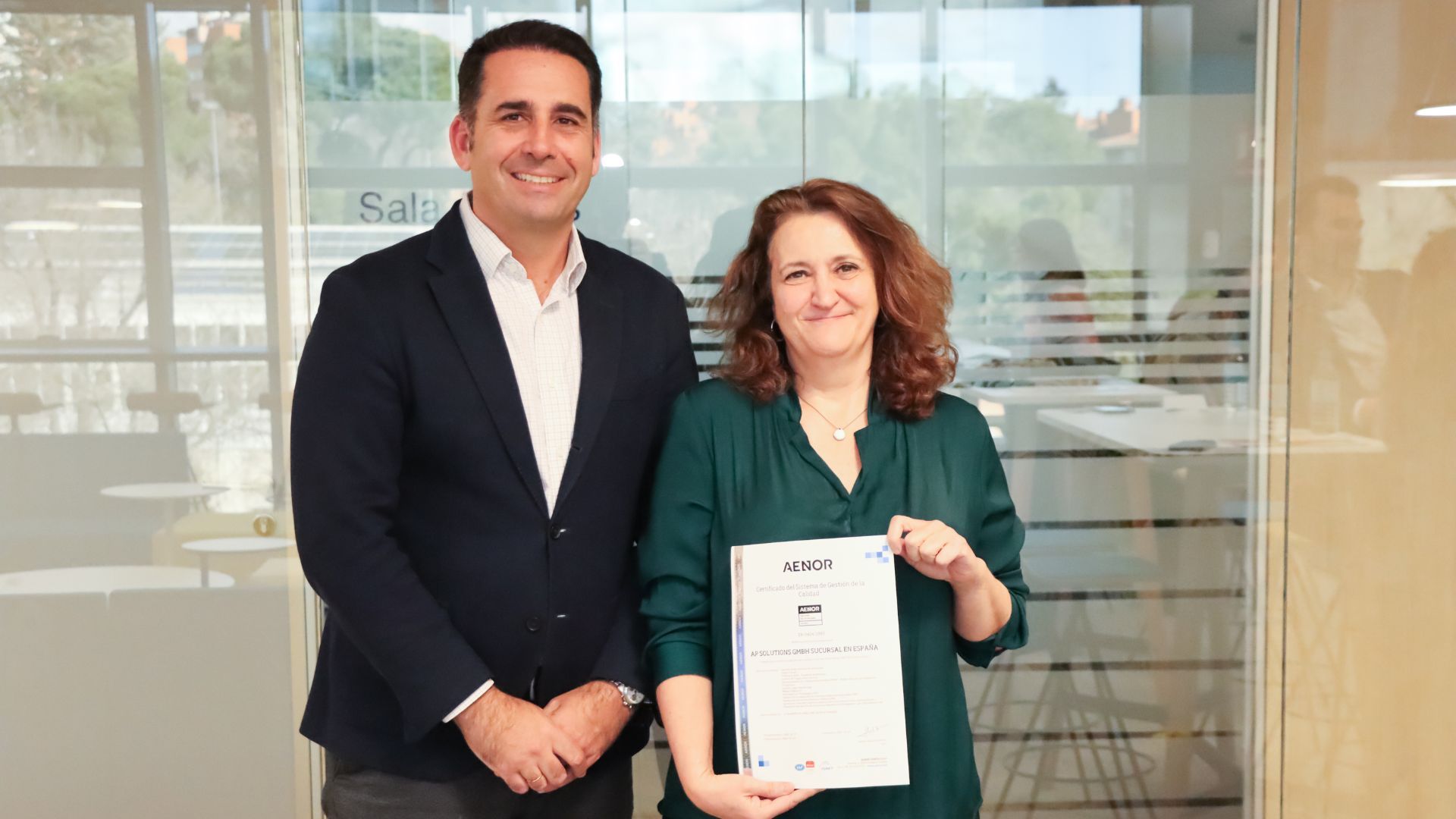 Allianz Partners renueva el certificado AENOR Gestin de la Calidad ISO 9001 Moncloa