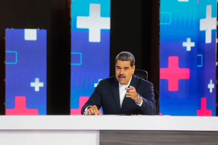 Nicolás Maduro, presidente de Venezuela, durante su programa en televisión (Fuente: Presidencia de Venezuela)
