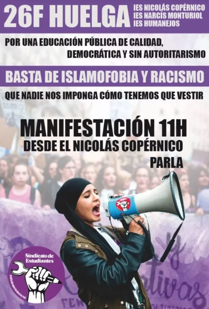 Alumnas musulmanas de Parla usaron el 'hiyab' para copiar en los exámenes 1 Moncloa Gko2vBwWwAA2M07 Moncloa