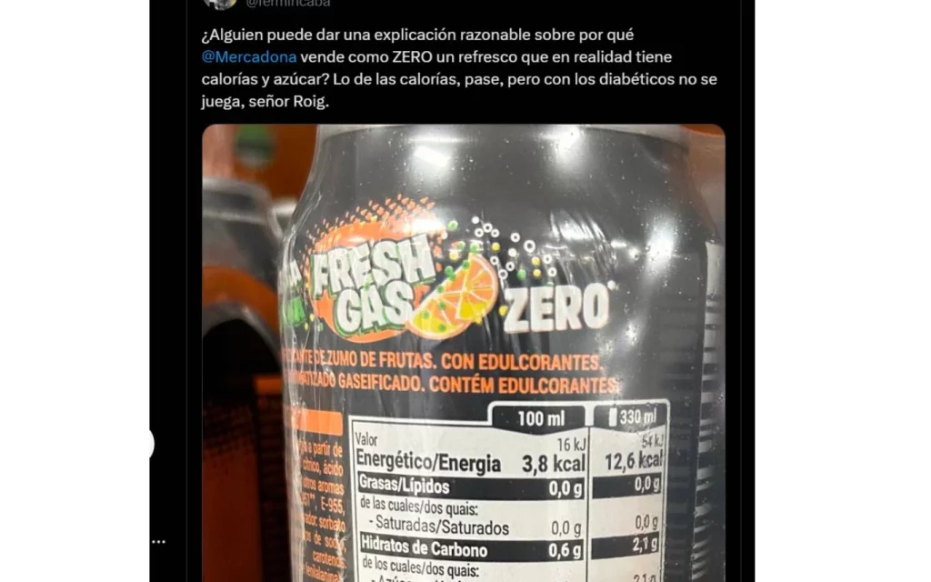 Un cliente entra en modo detective y descubre algo inquietante en Mercadona 1 Moncloa El descubrimiento de Mercadona que es furor en redes