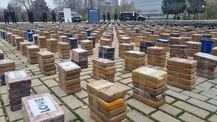 Incautación de cocaína en el Puerto de Valencia. POLICÍA NACIONAL