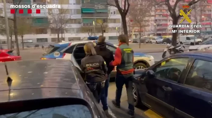 El asesino de El loco Aroni, detenido en Barcelona MINISTERIO DEL INTERIOR
