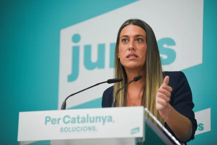 Míriam Nogueras, portavoz de Junts en el Congreso, marca la agenda de Pedro Sánchez | Fuente: Agencias