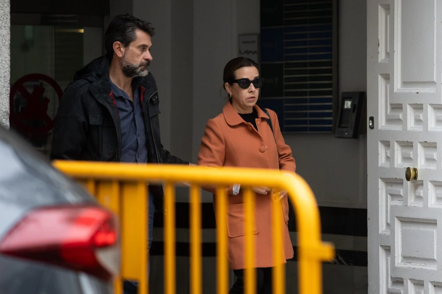 Aránzazu Granell, testigo en el Caso Koldo, a la salida del Tribunal Supremo. EUROPA PRESS
