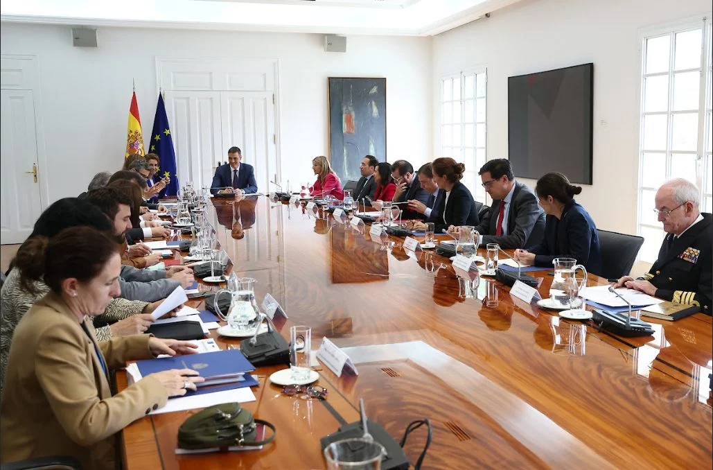El Consejo de Seguridad Nacional del 29 de abril. GOBIERNO DE ESPAÑA