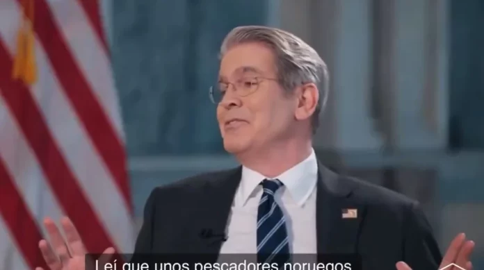 Scott Kenneth Bessent, secretario del Tesoro de EE UU, admite entre risas el atentado al Nord Stream | Fuente: RRSS