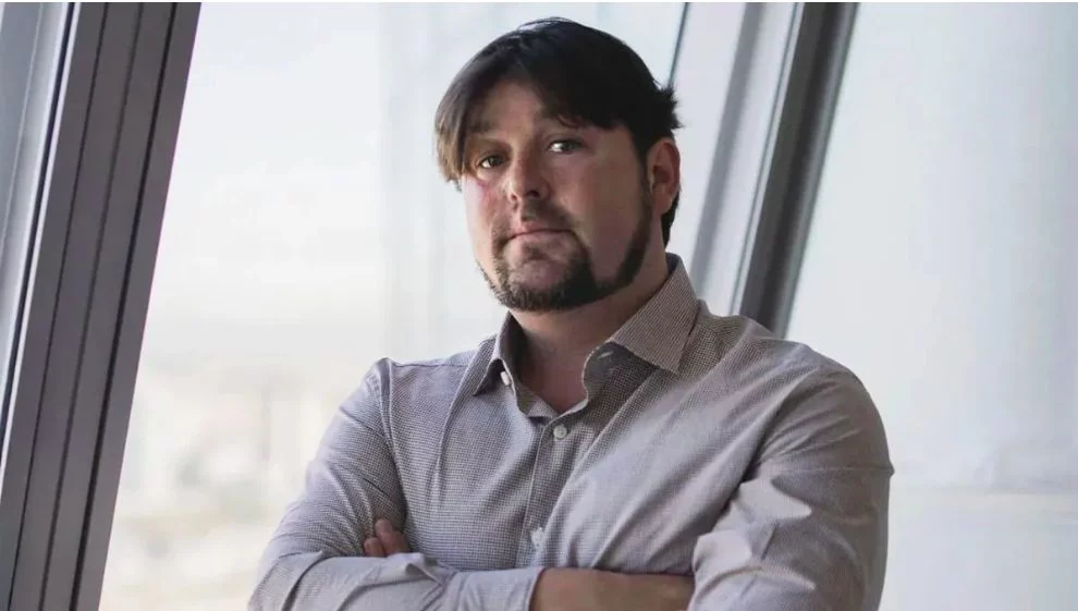 El empresario Alejandro Hamlyn López-Tapia en una foto de su empresa.