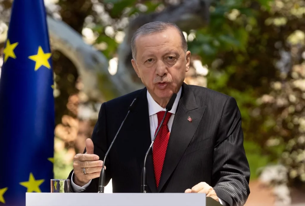 La 'pasión turca' de Margarita Robles: Defensa confía en Turquía para el rearme 1 Moncloa EuropaPress 6030772 presidente republica turquia recep tayyip erdogan interviene viii ran Moncloa
