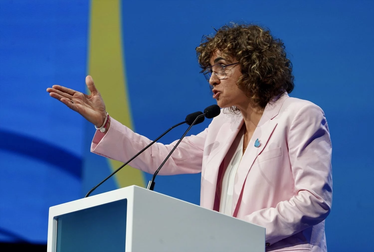 La jefa de la delegación española en el Grupo PPE, Dolors Montserrat (Fuente: Agencias)