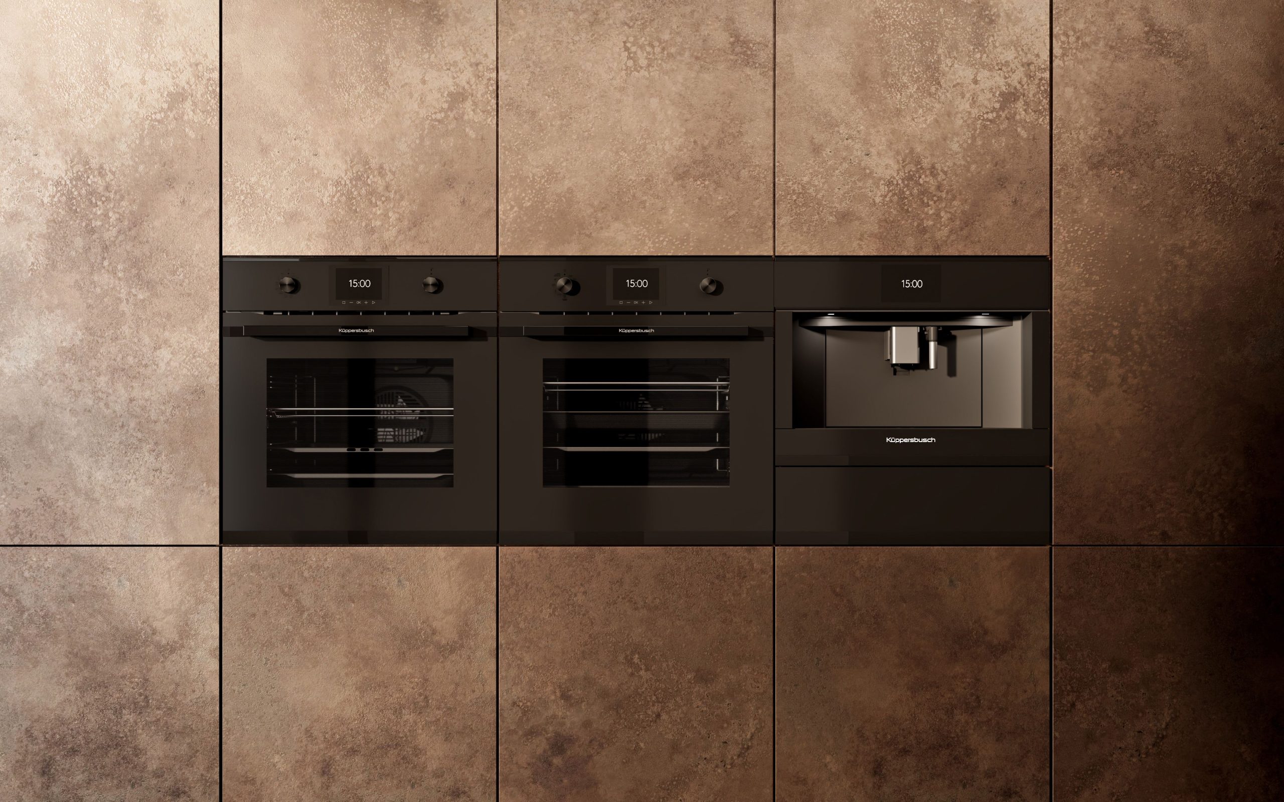 Horno pirolitico con funcion especial para pizza de la serie MattBlack de Kuppersbusch candidato a los Premios Casa Decor 2025 scaled Moncloa