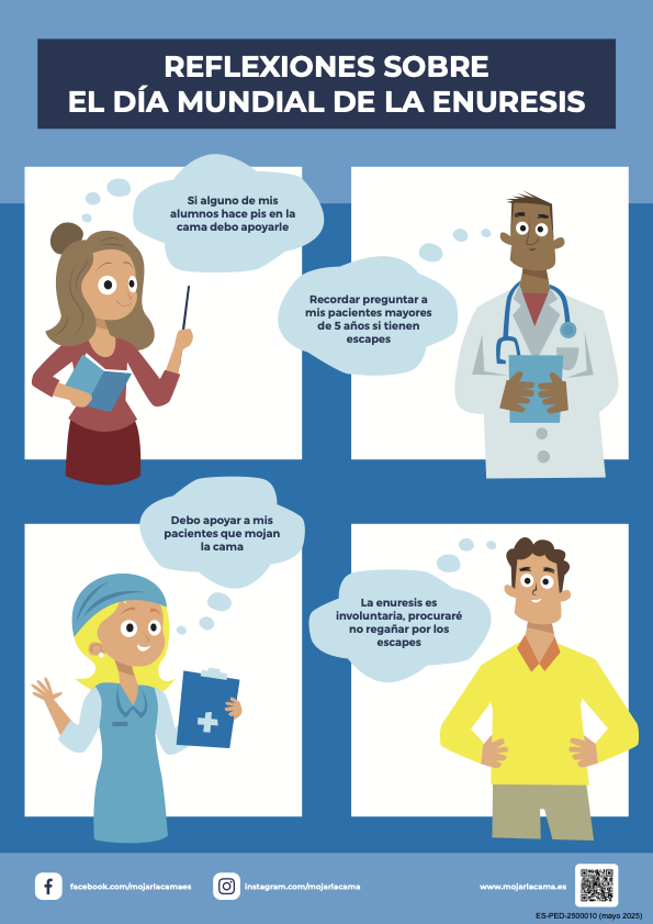 Día mundial de la enuresis: una fecha para concienciar sobre el trastorno de mojar la cama 1 Moncloa Infografia dia mundial enuresis Moncloa