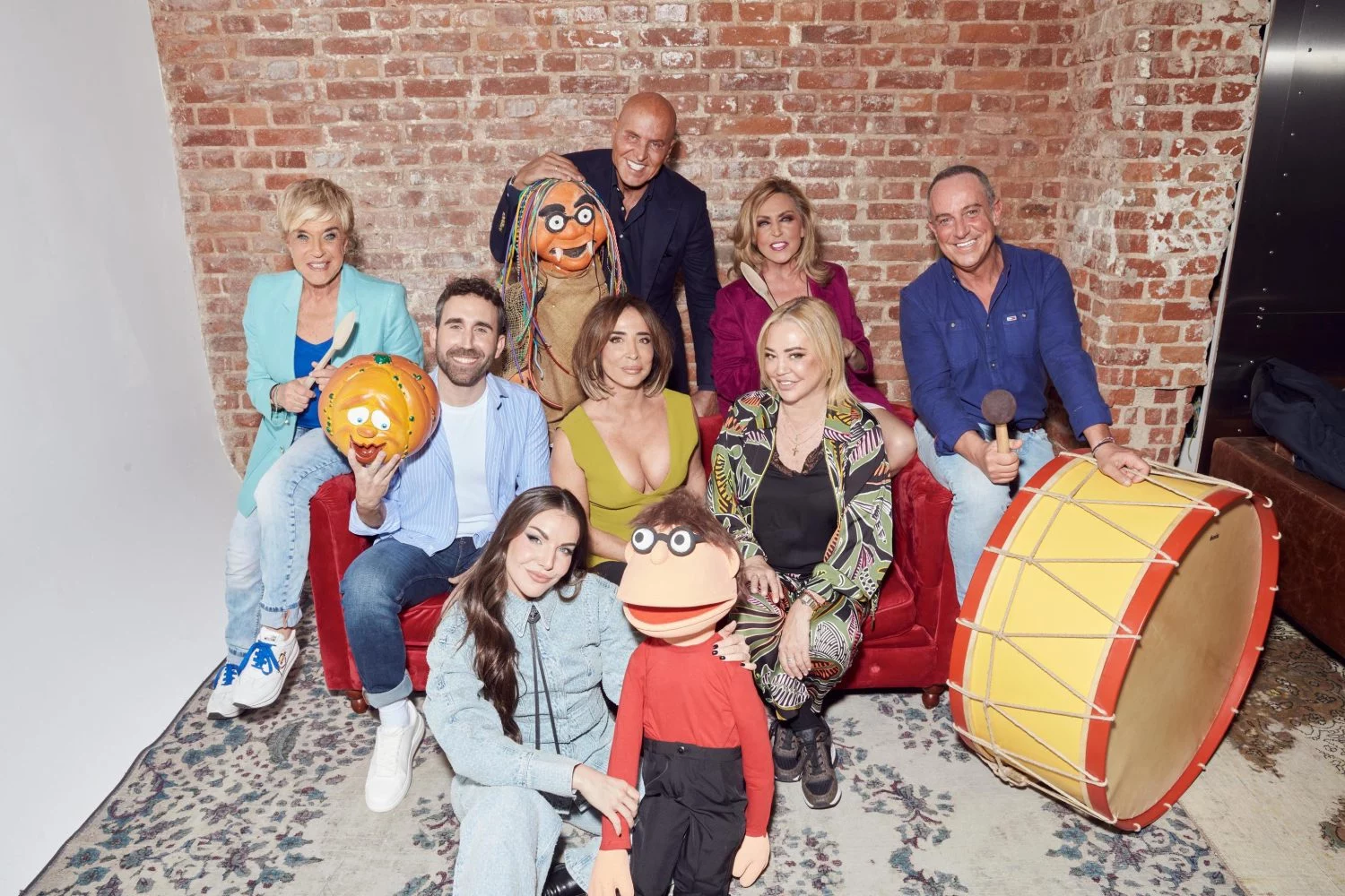 'La familia de la tele'.