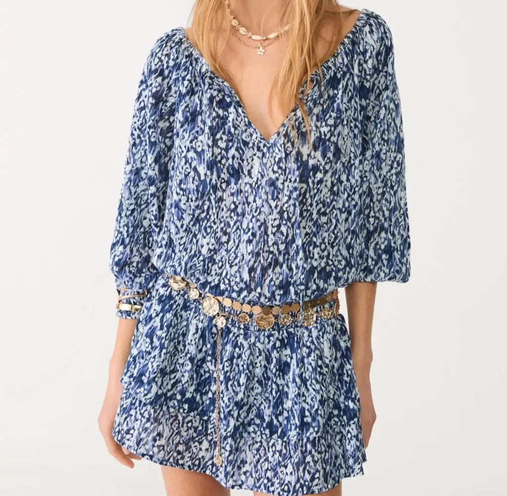 Vestido boho chic de Stradivarius