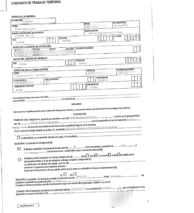 Caso Koldo: los contratos de Miss Asturias entre 2019 y 2022 costaron 27.000€ anuales 1 Moncloa contrato 1 1 Moncloa