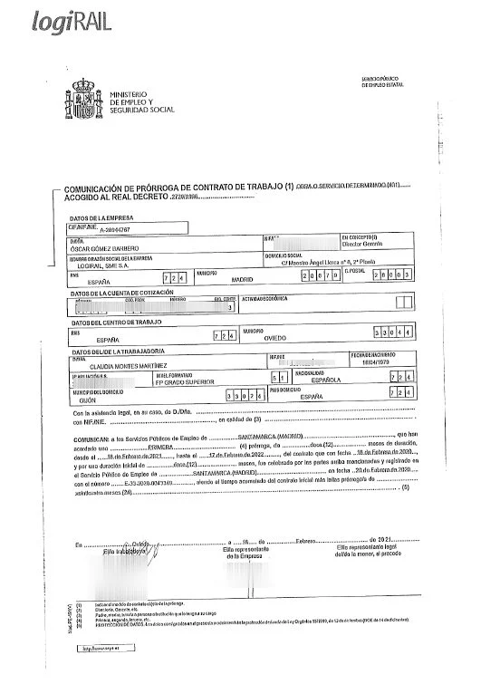 Caso Koldo: los contratos de Miss Asturias entre 2019 y 2022 costaron 27.000€ anuales 4 Moncloa contrato 4 1 Moncloa