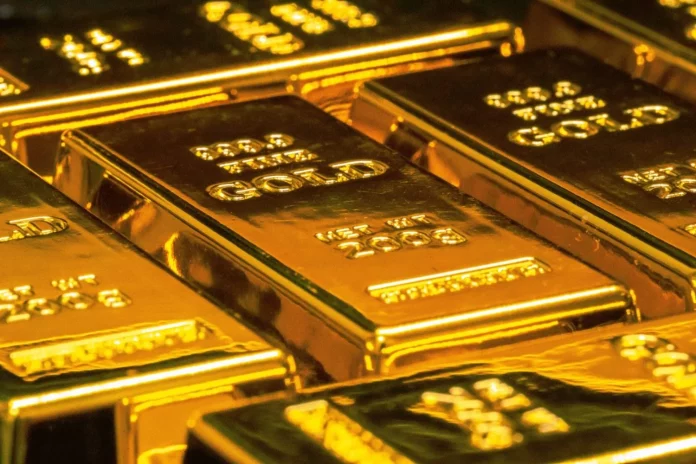lingotes de oro