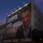 El PSOE pide que HazteOír cargue con los gastos de retirada de la lona contra Sánchez