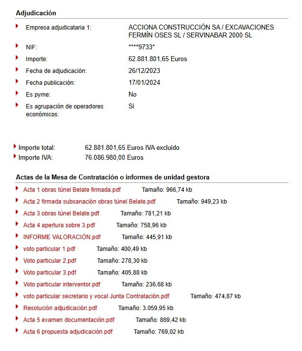 Los 3 contratos que descubrieron a Cerdán en Navarra 1 Moncloa tunel belate Moncloa