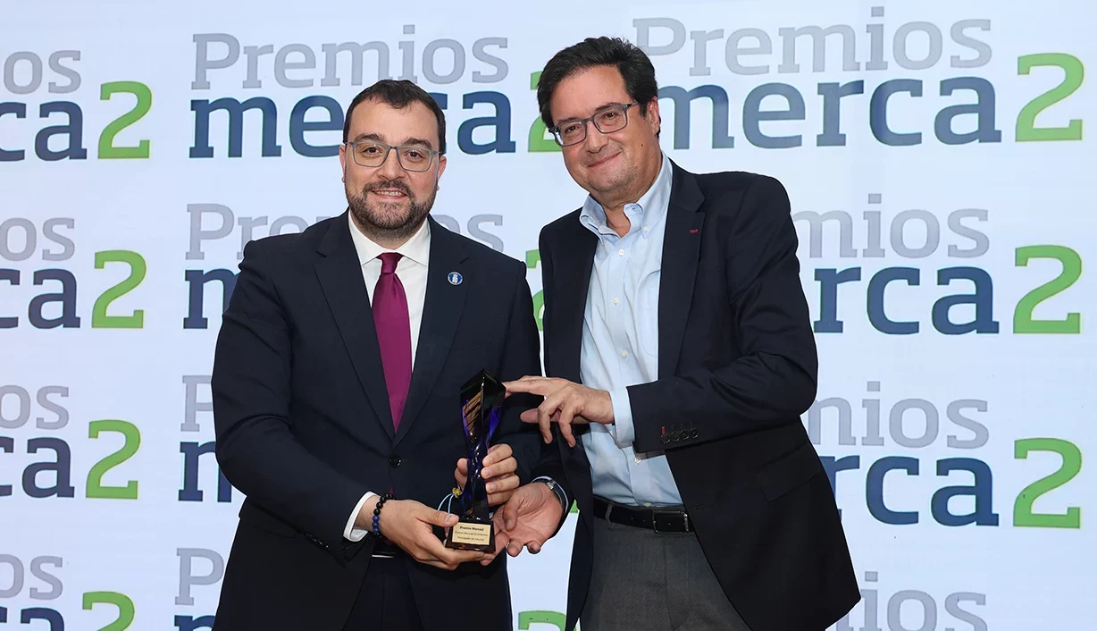 Adrián Barbón y Óscar López (Fuente: Merca2)