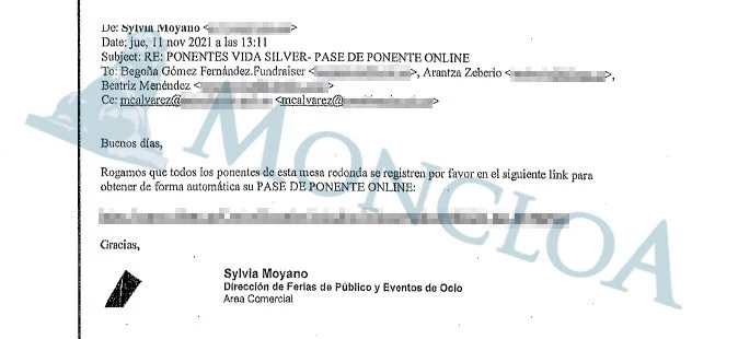 Los correos de la asesora de Begoña Gómez desde Moncloa acorralan a Félix Bolaños 3 Moncloa 2 Moncloa