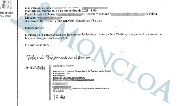 Los correos de la asesora de Begoña Gómez desde Moncloa acorralan a Félix Bolaños 4 Moncloa 3 1 Moncloa