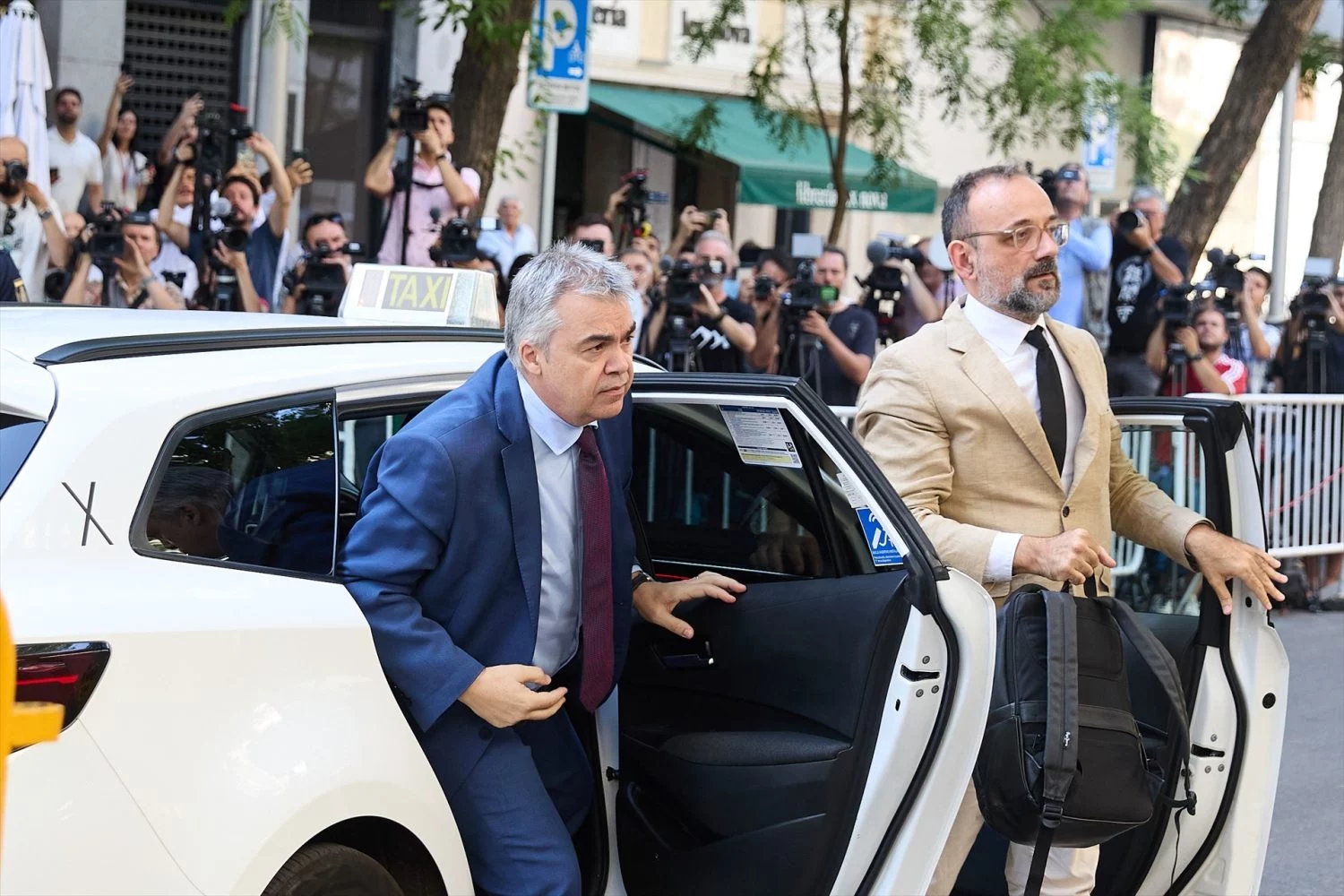 Santos Cerdán llegando al Supremo. EP
