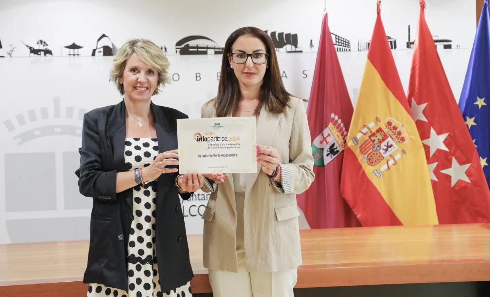 La izquierda de Alcobendas no cree que su Ayuntamiento sea el más transparente de España 1 Moncloa SELLO INFOPARTICIPA Moncloa